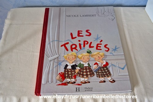 Livre les triplés - livre, "les