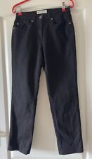 Jeans Noir Coupe Droite Mat de Misaine