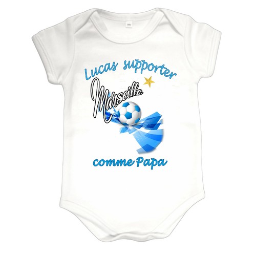 Body bébé foot marseille