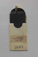 Ancienne pochette d'aiguilles de machine à coudre le cuir, cordonnerie