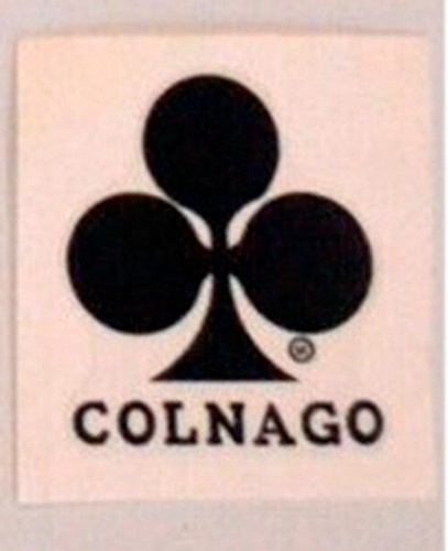 Colnago logo black vinyl decal - vinyl,