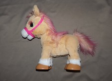 Peluche interactive cheval
