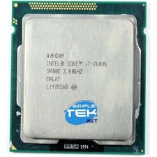 Processeur Cpu Intel Core I7 2600S Max 3.80GHZ Sr00E LGA 1155 65W Rénové