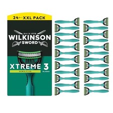 Wilkinson Sword Xtreme 3 Sensitive rasoir jetable pour hommes, idéal pour les...