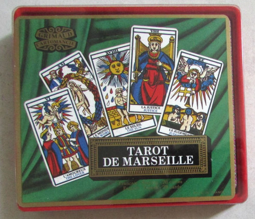Tarot marseille boîtier - de,
