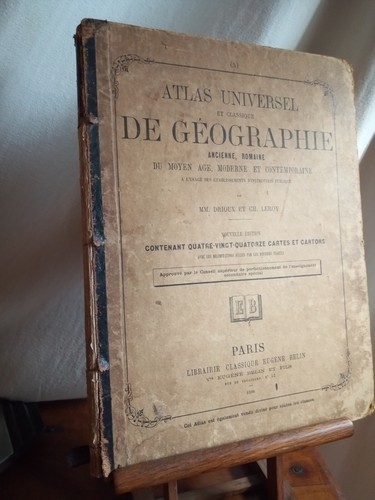 1886 atlas universel - 1886, de