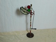 Jouet En Tôle De Chemin De Fer Signal De Volet Très Rare Bing !