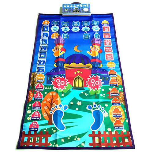 Tapis prière parlant - tapis,