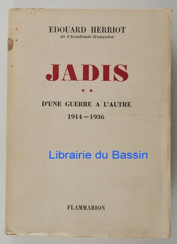 Jadis une guerre à - jadis,