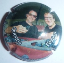 Capsule de Champagne :  JACQUES YVES , portrait Quentin & Bastien , n°19b