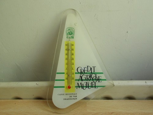 Thermomètre vintage banque - ,