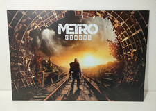Metro Exodus Affiche Sur plaque aluminium 40x60cm Paris games week 2018 PLV