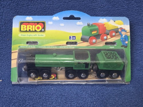 33645 brio wooden train green - 33645,