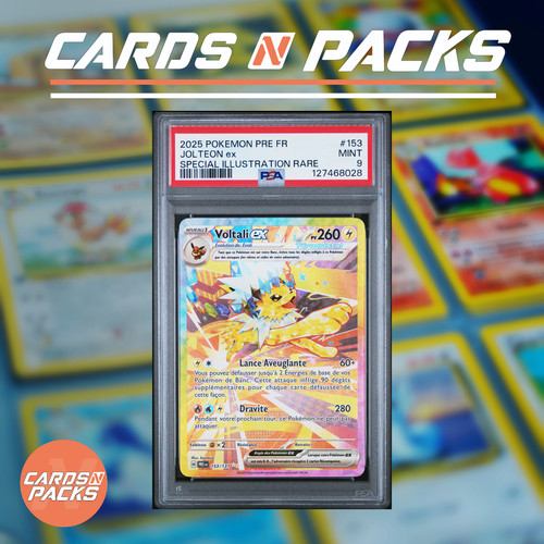 Carte pokemon voltali 153 - carte,