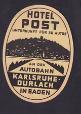 Ancienne  étiquette  bagage