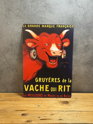 Plaque métal vache - plaque, rit