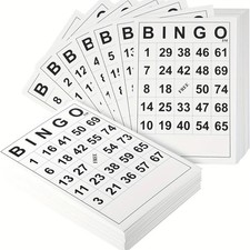 100 Jetons Bingo 60 Cartes