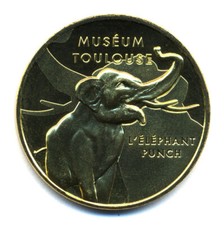 31 TOULOUSE Muséum, L'Eléphant Punch, 2025, Monnaie de Paris