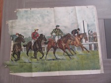 GRANDE AFFICHE 1900 COURSES