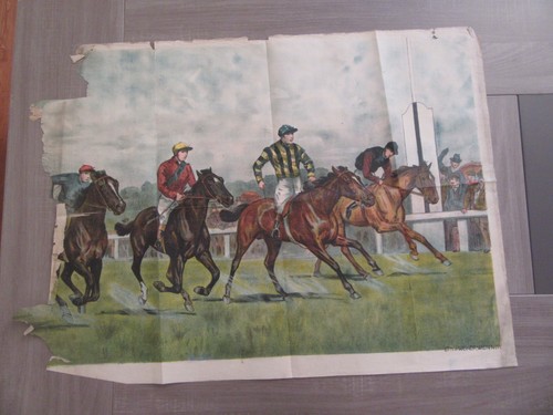 Grande affiche 1900 courses - grande,