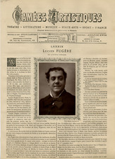 Goupil, France, Camées Artistiques, Lucien Fugère vintage print Photoglyptie 