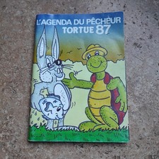 Ancien Agenda Du Pêcheur Tortue 1987 Pezon & Michel,Mitchell,Bretton,Mepps