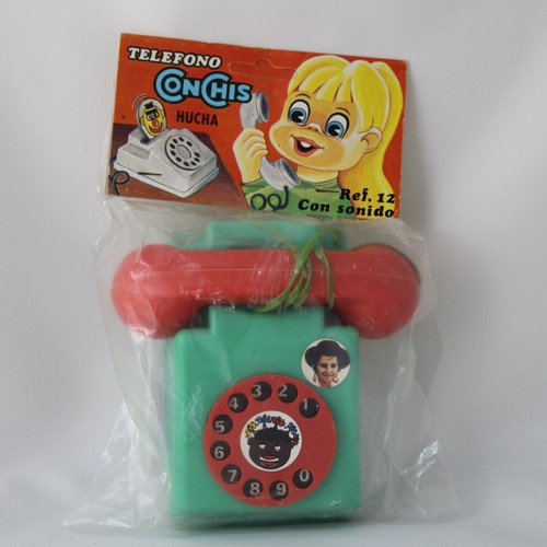 Ancien téléphone jouet - , tire