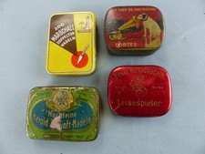 MARSCHALL HEROLD Lot aiguilles phonographe gramophone dans 4 boites métal