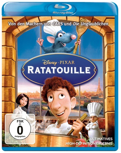 Ratatouille brad - ratatouille, (blu-ray)