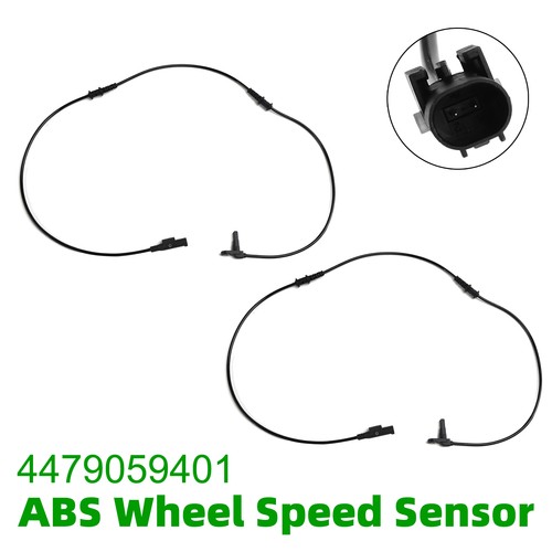 2pc abs wheel speed sensor - 2pc,