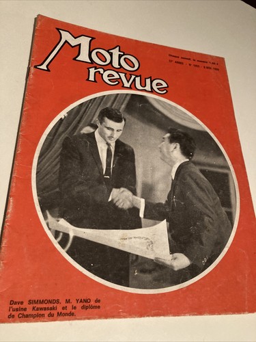 Magazine moto revue 1953 - n°,