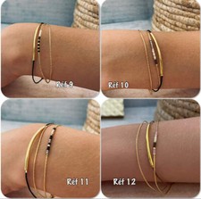 Bracelet ultra fin perles