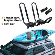 Pair Canoe Boat Kayak Roof