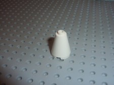 LEGO ref 3942c white cone /