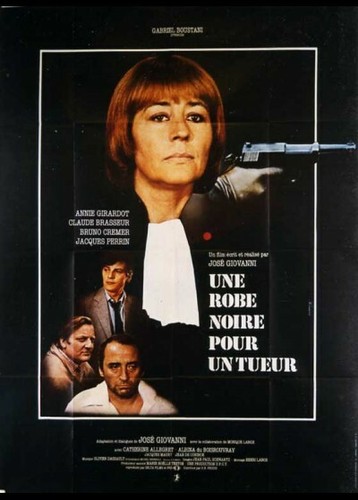 Affiche film une - robe, noire