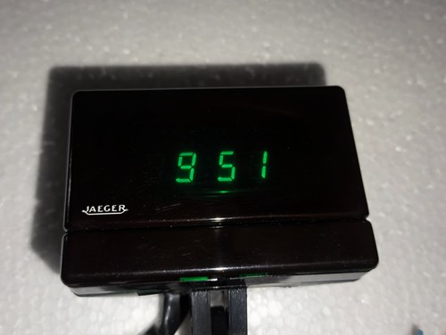 Horloge automobile jaeger led - horloge,
