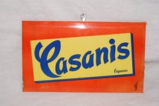 PLAQUE PUBLICITAIRE CASANIS LIQUEUR