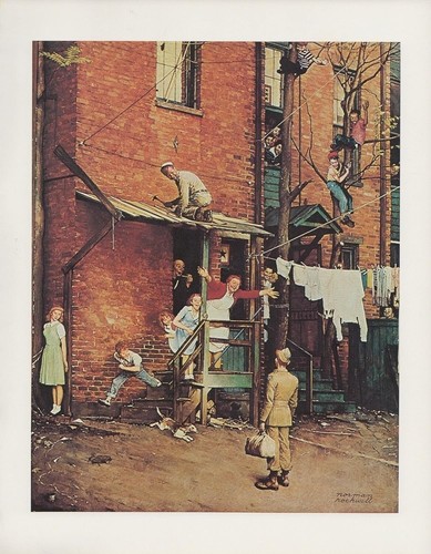 Norman rockwell 1977 - rockwell, vintage