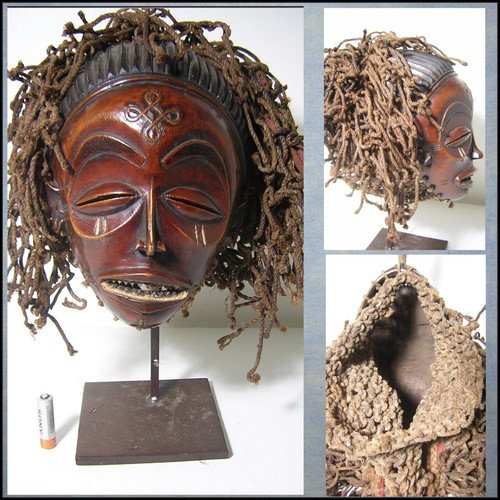 Masque chokwe angola - masque,