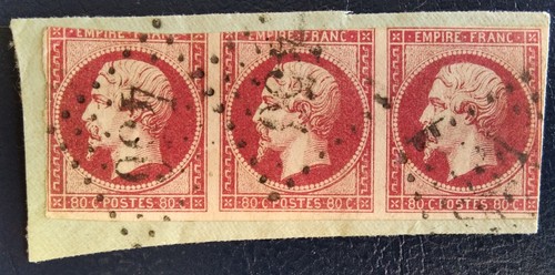 Timbres français 17a 80c - français:,
