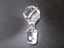 1 ancien bouchon de carafe, en