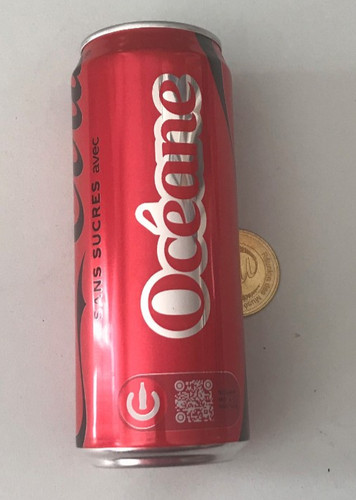 Canette vide coca cola - canette, cl
