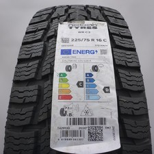 225 75 16C 1x NOKIAN 225/75 R16C 121/120R WRC3 Pneus D'Hiver 2021 VOLL