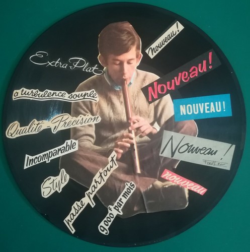 Collage sur vinyle - , "