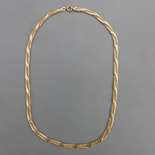 Collier plaque torsade - collier, de