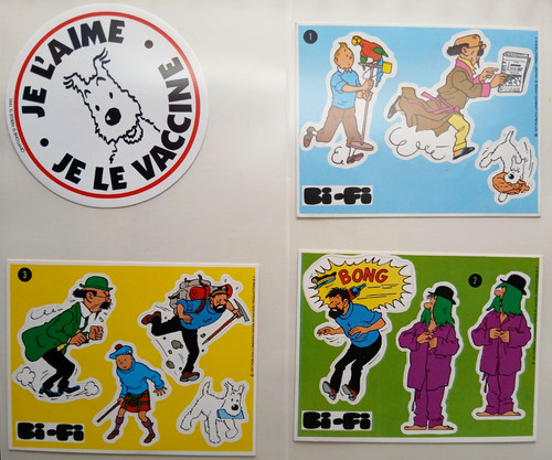 Tintin lot de 4 - de,
