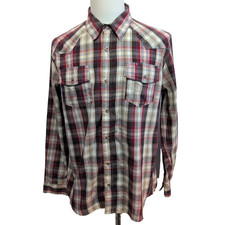 Chemise Levi's western rouge