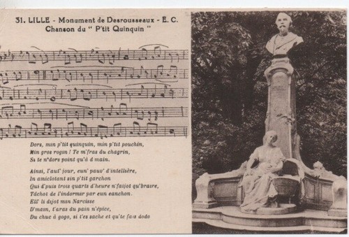 Cpa lille monument de - lille,