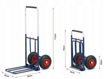 Diable Chariot de transport pliable  charge 150 kg Marque Higher Professionnel