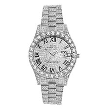 JewelryWe Montre Homme Diamant